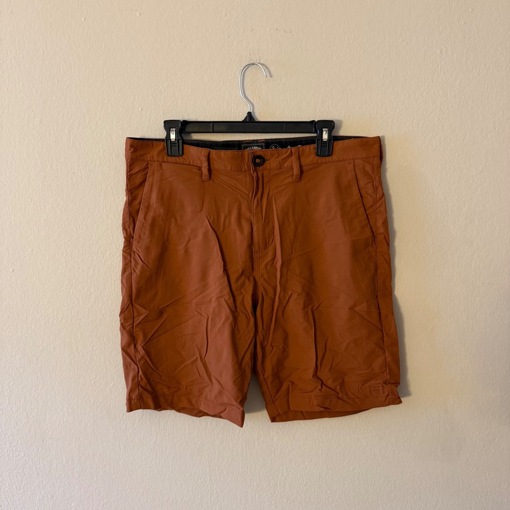 Billabong Adventure Division Surf Trek Hybrid‎ Shorts Mens 34 Rust Orange